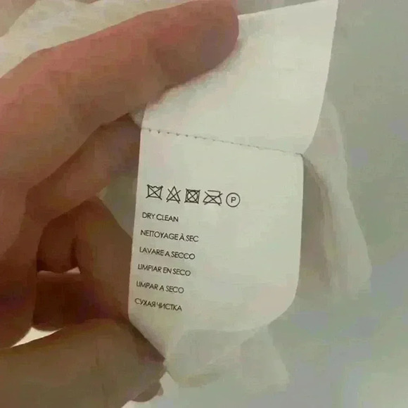 Club Monaco Women Off White Short Sleeve‎ Blouse  size S - Picture 8 of 8